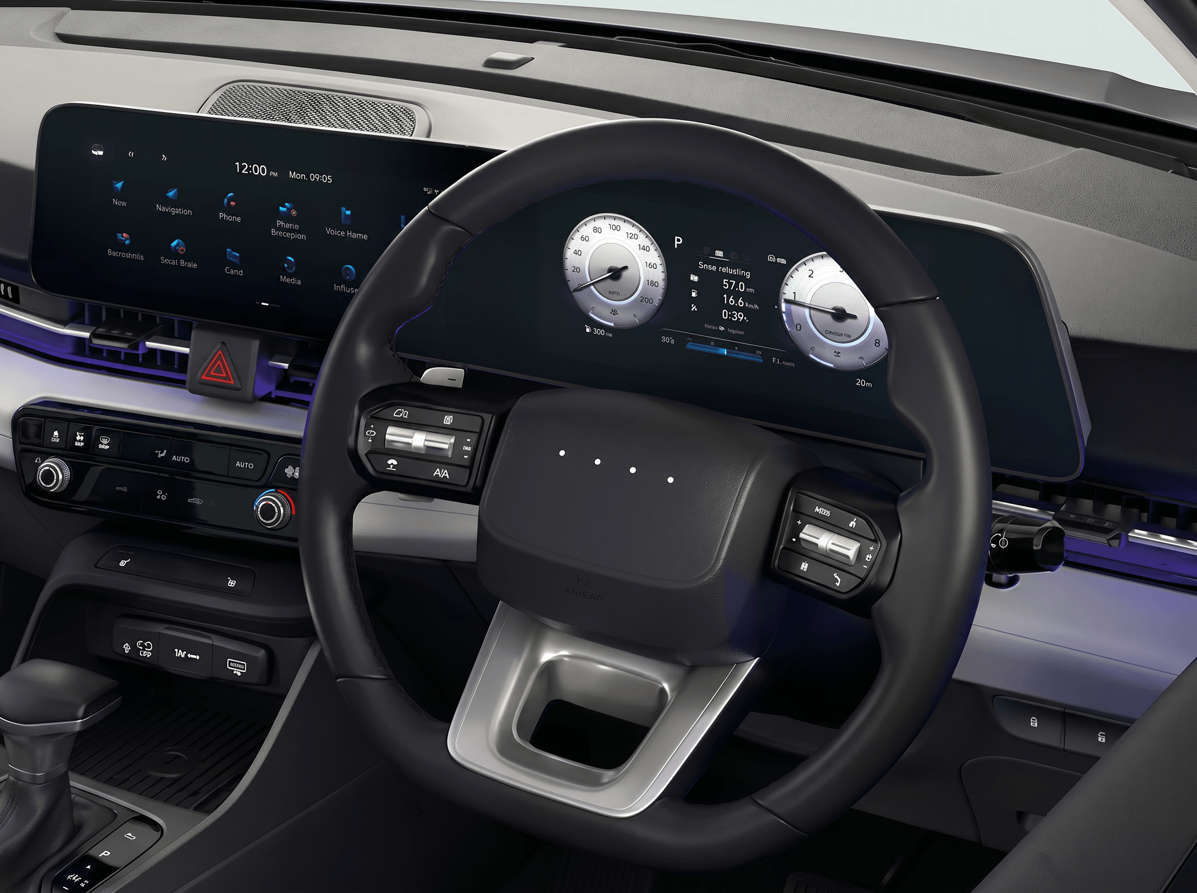 D-Cut Steering wheel