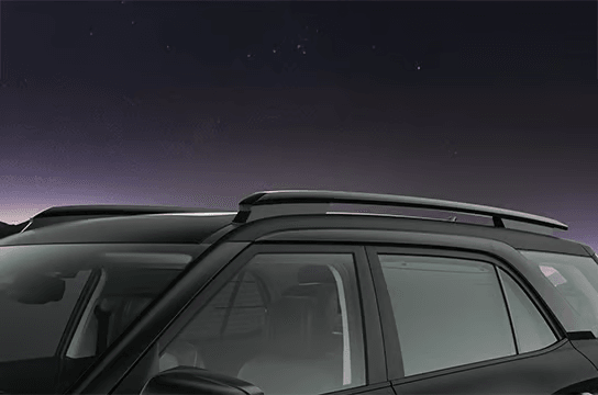 Bridge type roof rails (Black)
